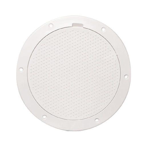 Beckson 6 NonSkid PryOut Deck Plate  White DP63W