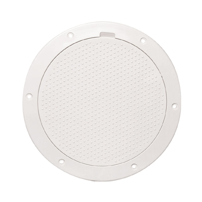 Beckson 6 NonSkid PryOut Deck Plate  White DP63W