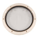 Beckson 8 Clear Center PryOut Deck Plate  Beige DP81NC