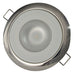 Lumitec Mirage  Flush Mount Down Light  Glass FinishPolished SS Bezel  Warm White Dimming 113119