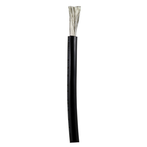 Ancor Black 6 AWG Battery Cable  Sold By The Foot 1120FT