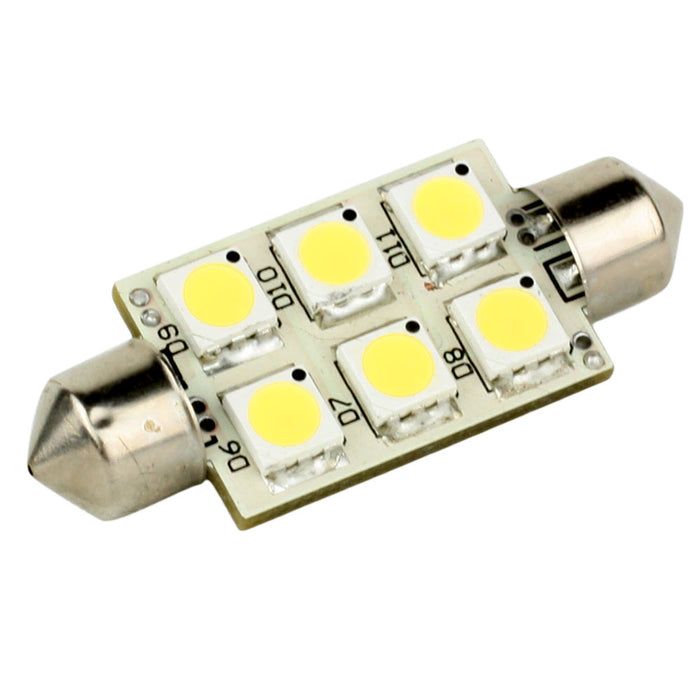 Lunasea SingleSided 6 LED Festoon  1030VDC15W97 Lumens  Warm White LLB186W2100