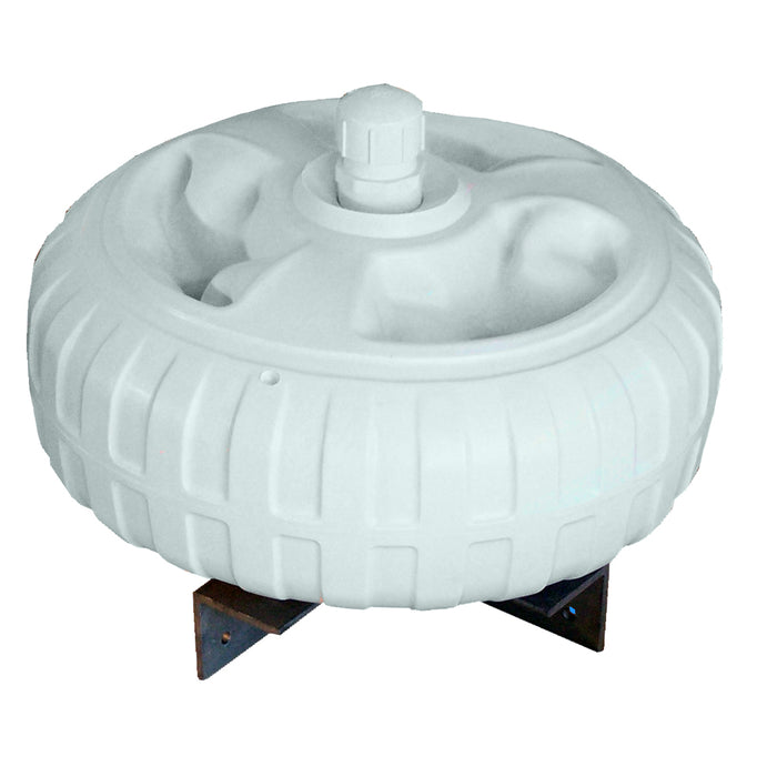 Dock Edge Inflatable Dock Wheel  18  White DE95077F