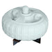 Dock Edge Inflatable Dock Wheel  18  White DE95077F