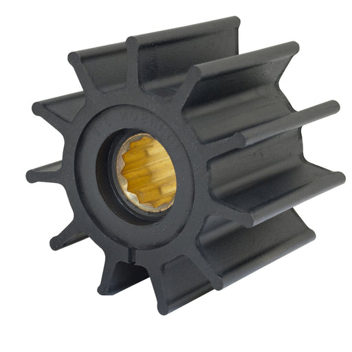 Jabsco Impeller Kit  12 Blade  Neoprene  3 Diameter  Brass Insert  Spline Drive 179350001P