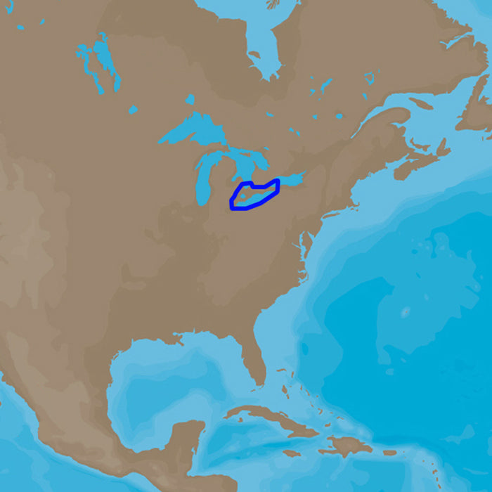 CMAP  4D NAD933 Lake Erie and Lake St Clair MNAD933MS