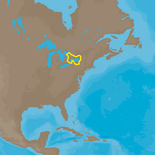 CMAP  4D NAD934 Lake Ontario and Trent Severn MNAD934MS
