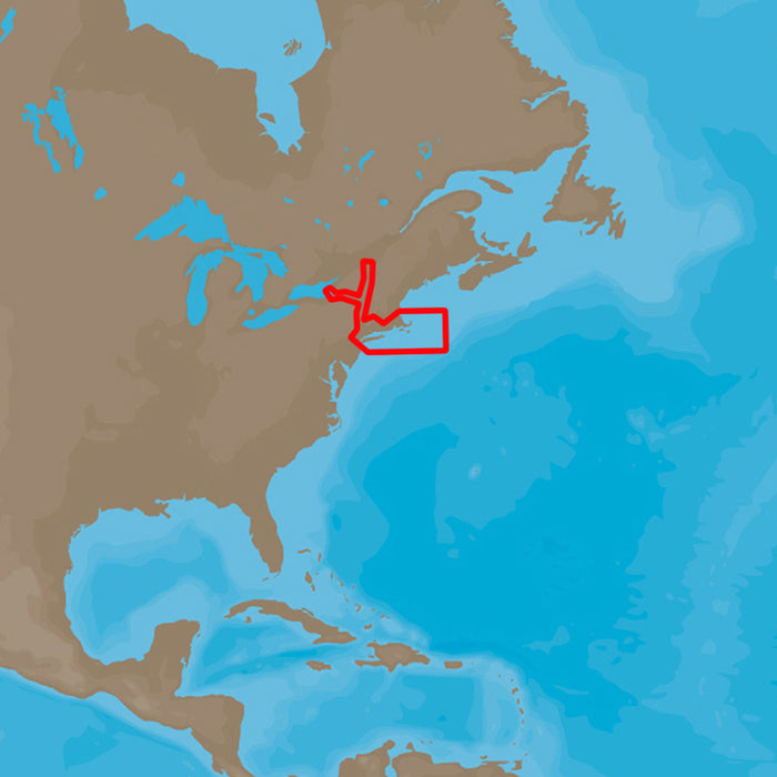 CMAP  4D NA940 Cape Cod Long Island  Hudson River MNAD940MS