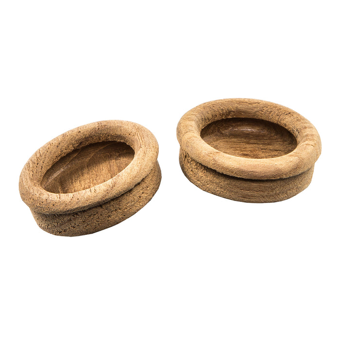 Whitecap Teak Round Drawer Pull  138 Round  2 Pack 60127A