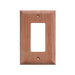 Whitecap Teak Ground Fault Outlet CoverReceptacle Plate 60171