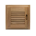 Whitecap Teak Louvered Door  Frame  Right Hand  12 x 12 60720
