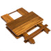 Whitecap Teak Solid Top Fold Away Table 60031