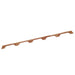 Whitecap Teak Handrail  5 Loops  53L 60108