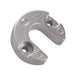 Tecnoseal Trim Cylinder Anode  Aluminum  Alpha 00817AL