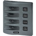 Blue Sea 4305 WeatherDeck 12V DC Waterproof Switch Panel  4 Posistion 4305