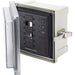 Blue Sea 3119 SMS Surface Mount System Panel Enclosure  120240V AC  50A ELCI Main  1 Blank Circuit Position 3119