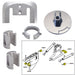Tecnoseal Anode Kit wHardware  Mercury Bravo 1  Zinc 20803