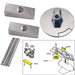 Tecnoseal Anode Kit wHardware  Mercury Verado 4  Aluminum 20814AL