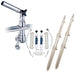Rupp Z30 Top Gun Outrigger Kit w15 Telescoping Poles  Complete Single Line Rigging Kit wKlickers Release Clips
