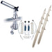 Rupp Z30 Top Gun Outrigger Kit w18 Poles  Complete Single Line Rigging Kit wKlickers Release Clips Z30TPGN18T
