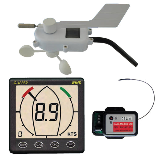 Clipper Wireless Wind System Complete wDisplay CLWWS