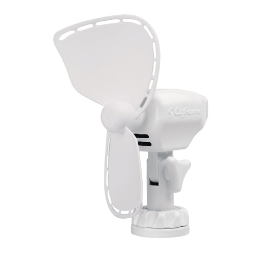 SEEKR by Caframo Ultimate 747 12V 2Speed 7 Fan wLighter Plug  White 747DCWBX