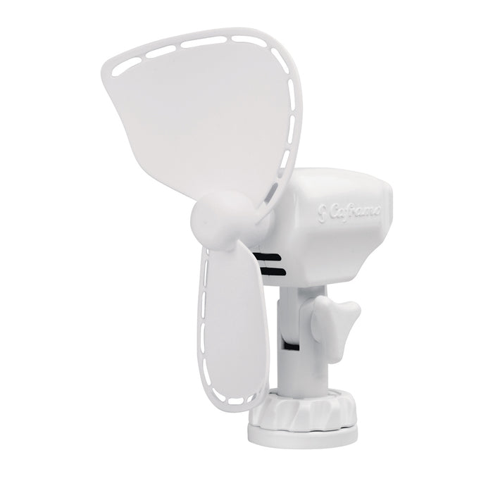 SEEKR by Caframo Ultimate 757 12V 2Speed 7 Fan  Direct Wire  White 757DCWBX