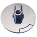 Tecnoseal Trim Plate Anode  Aluminum Flat Mercury Alpha fEngines 00820AL