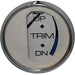 Faria Chesapeake White SS 2 Trim Gauge JESuzuki Outboard 13809