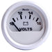 Faria Dress White 2 Voltmeter 1016 VDC 13120