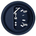 Faria Euro Black 2 Trim Gauge f JohnsonEvinrudeSuzuki Outboard 12827
