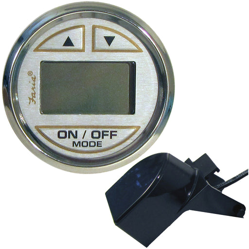 Faria Kronos 2 Depth Sounder wTransom Mount Transducer 19150