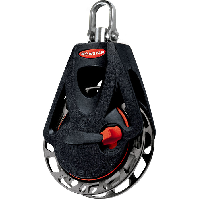 Ronstan Series 55 Ratchet Orbit Block  Single  Swivel Head  Auto  Manual RF56100