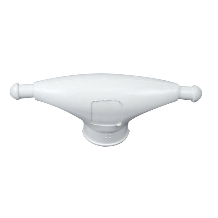 Whitecap Rubber Spreader Boot  Pair  Medium  White S9201P
