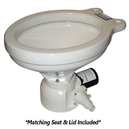 Raritan Sea Era QC Toilet  Household Style  Remote Intake Pump  Straight  90 Discharge  Smart Toilet Control  12v