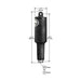 Lenco 101XD Extreme Duty Actuator  12V  214 Stroke wHardware 15056002