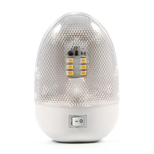 Camco LED Single Dome Light  12VDC  160 Lumens 41331