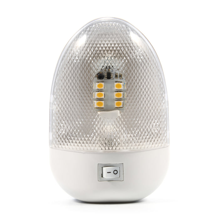 Camco LED Single Dome Light  12VDC  160 Lumens 41331