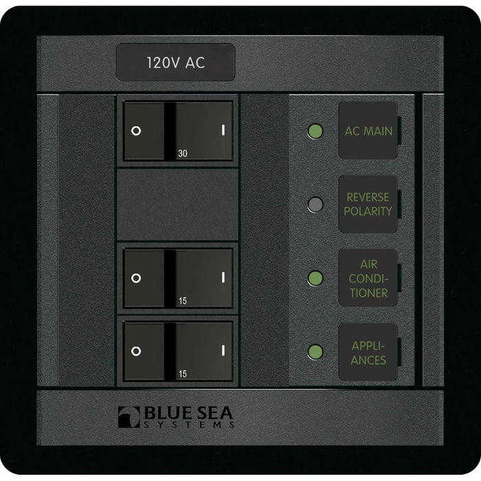 Blue Sea 1214 120V AC Main  2 Positions 1214