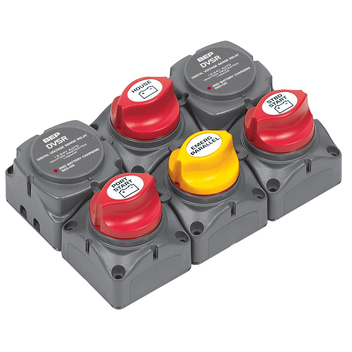 BEP Battery Distribution Cluster fTwin Outboard Engines wThree Battery Banks 717140ADVSR