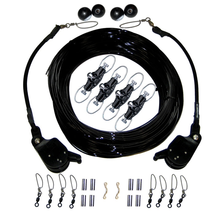 Rupp Double Rigging Kit wLokUps  NokOuts  260 Black Mono CA0175MO