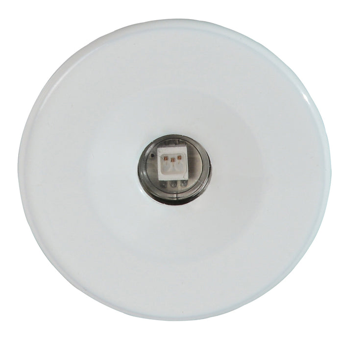 Lumitec Echo Courtesy Light  White Housing  Warm White Light 101228