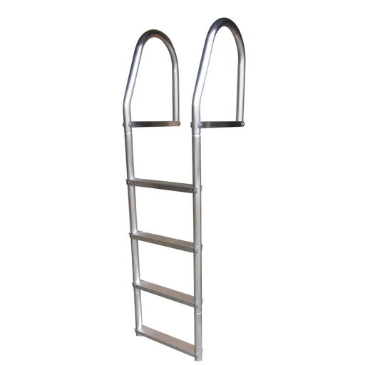 Dock Edge Fixed Eco  Weld Free Aluminum 4Step Dock Ladder DE2074F