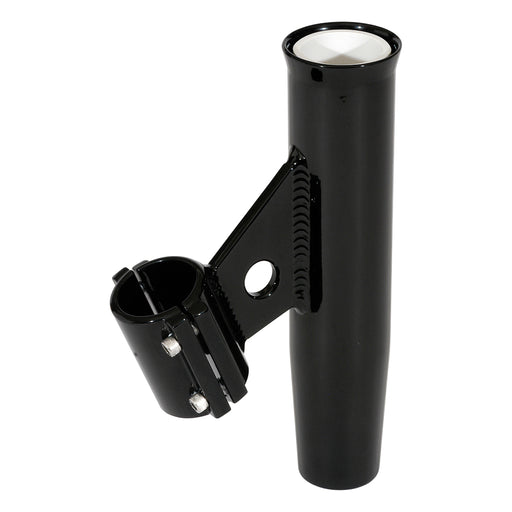 Lees ClampOn Rod Holder  Black Aluminum  Vertical Mount  Fits 1050 OD Pipe RA5001BK