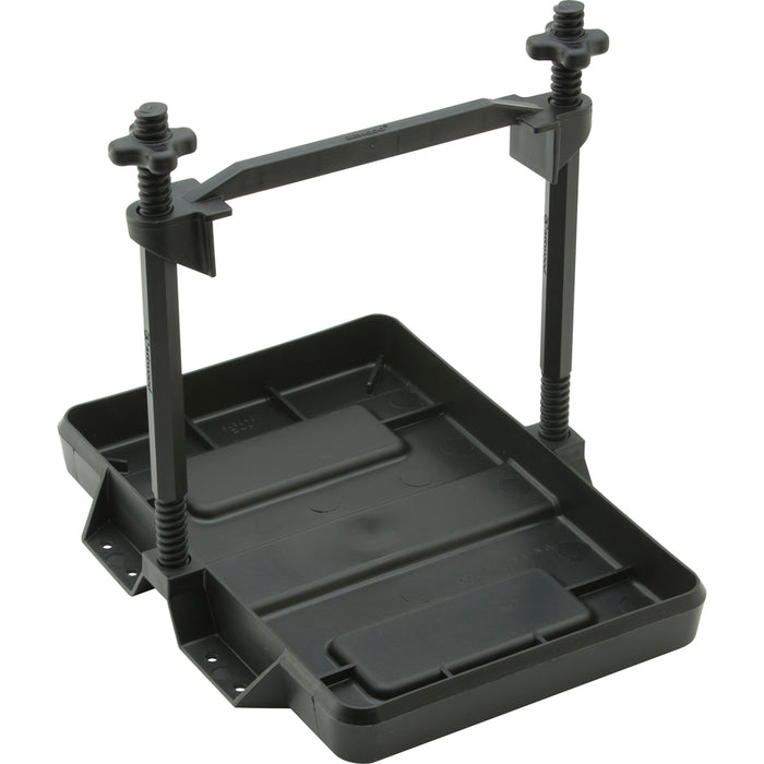 Attwood HeavyDuty AllPlastic Adjustable Battery Tray  24 Series 90975