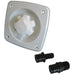 Jabsco Water Pressure Regulator  Flush Mount  White 444121045
