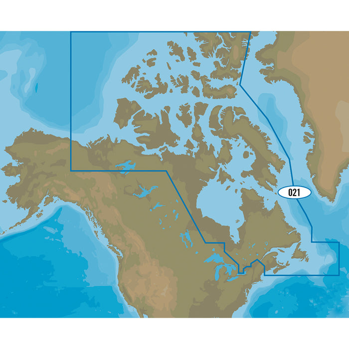 CMAP 4D NAD021  Canada North  East MNAD021MS