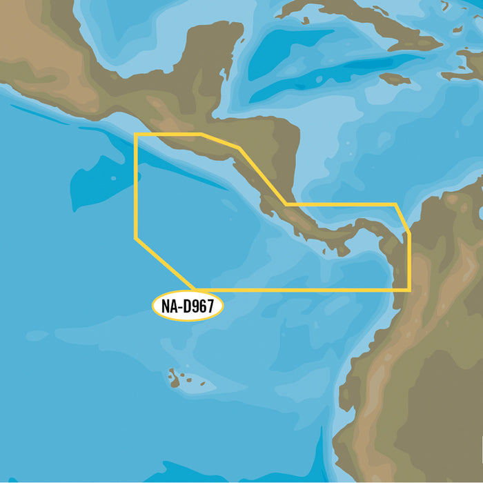 CMAP 4D NAD967  Panama to Guatemala Local MNAD967MS