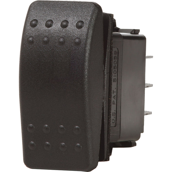 Blue Sea 7933 Contura II Switch SPDT Black  ONOFFON 7933