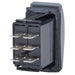 Blue Sea 7938 Contura II Switch DPDT Black  ONOFFON 7938